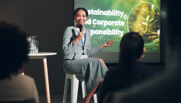 Sustainable corporate green events management